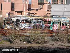 F-Line Cars with Graffiti: Click for larger image